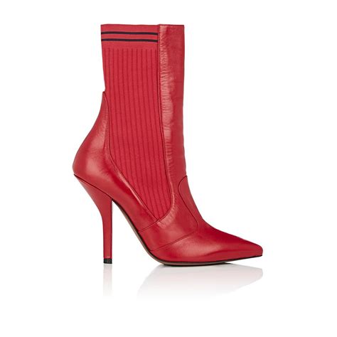 fendi red booty|Fendi Women's Designer Booties .